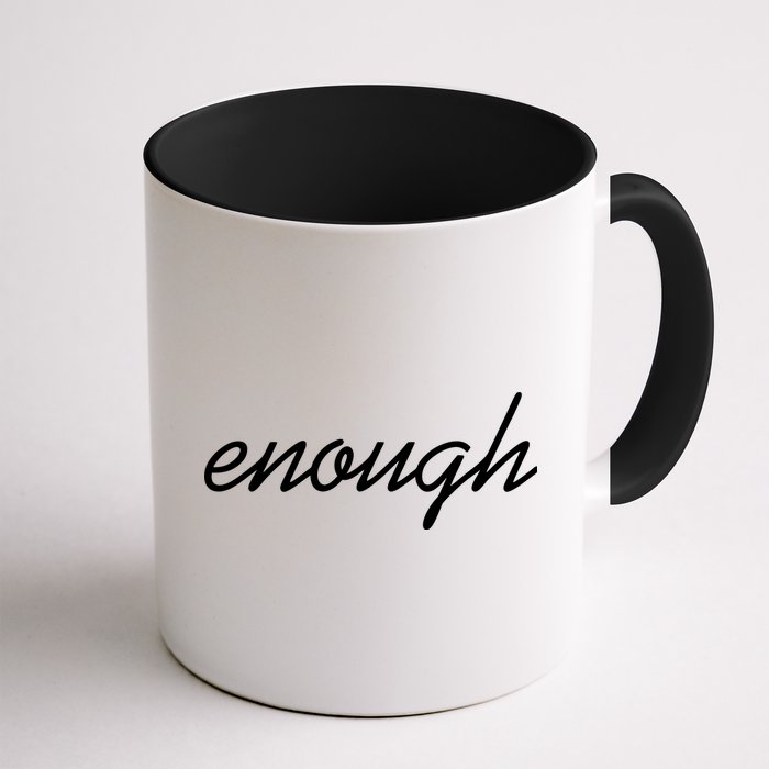 Enough Script March For Our Lives Mug