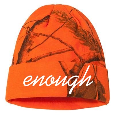 Enough Script March For Our Lives Kati Licensed 12" Camo Beanie