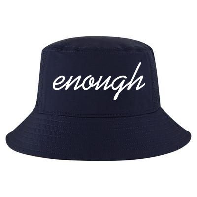 Enough Script March For Our Lives Cool Comfort Performance Bucket Hat