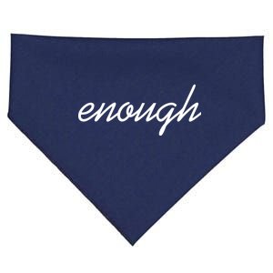 Enough Script March For Our Lives USA-Made Doggie Bandana