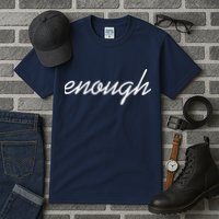 Enough Script March For Our Lives Tall T-Shirt
