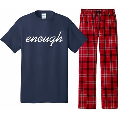 Enough Script March For Our Lives Pajama Set