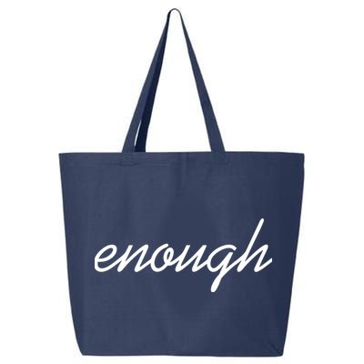 Enough Script March For Our Lives 25L Jumbo Tote