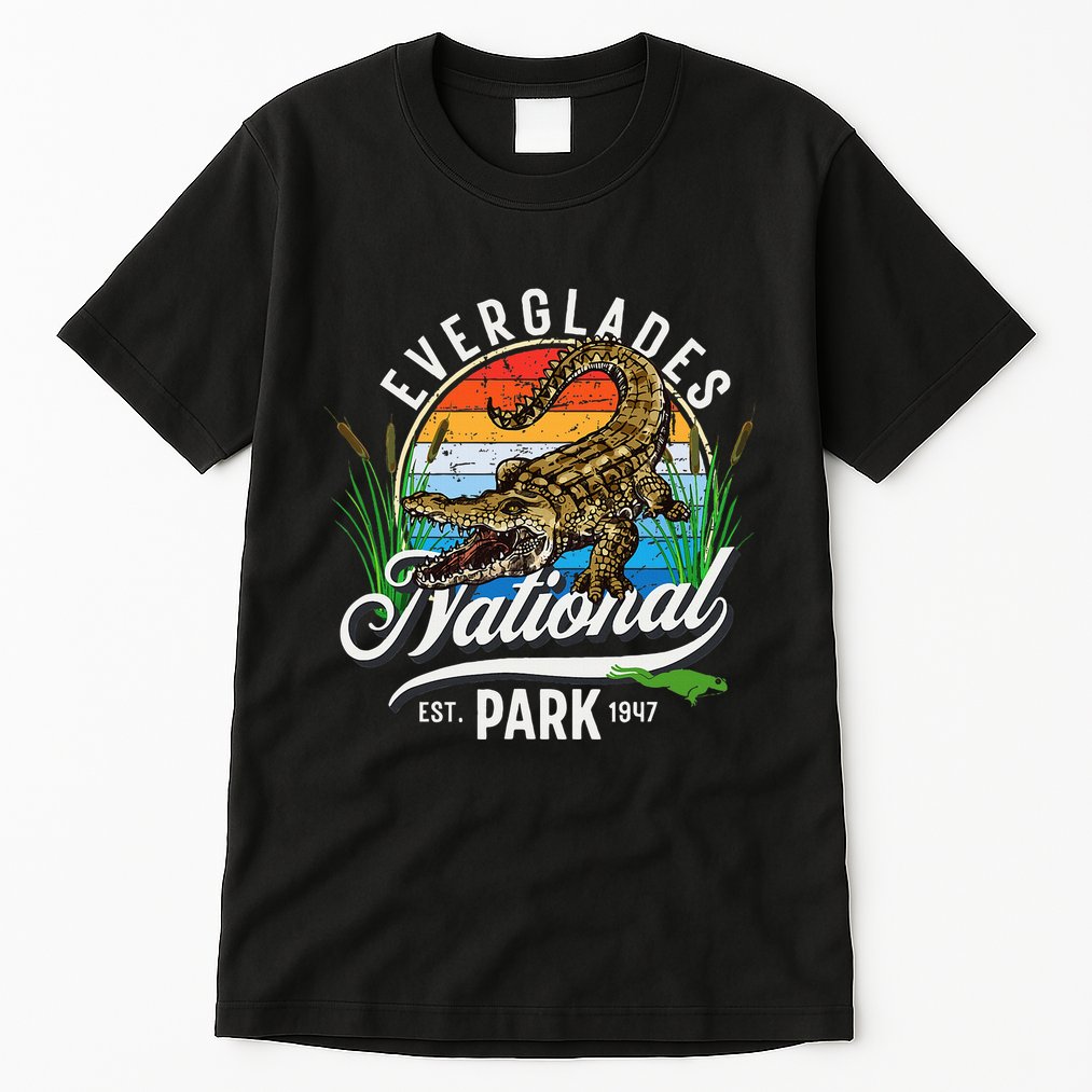 Everglades National Park Tourist Gift Tall T-Shirt