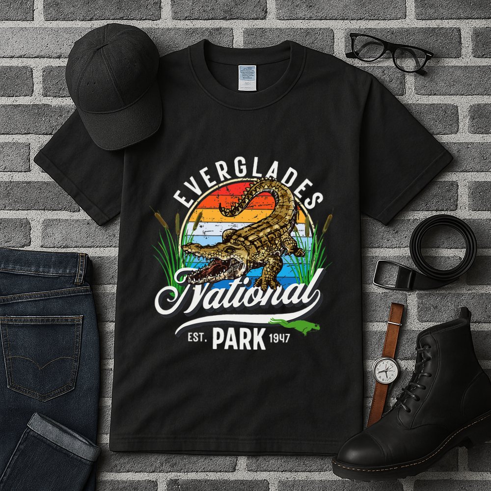Everglades National Park Tourist Gift Tall T-Shirt