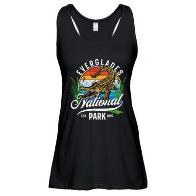 Everglades National Park Tourist Gift Ladies Essential Flowy Tank