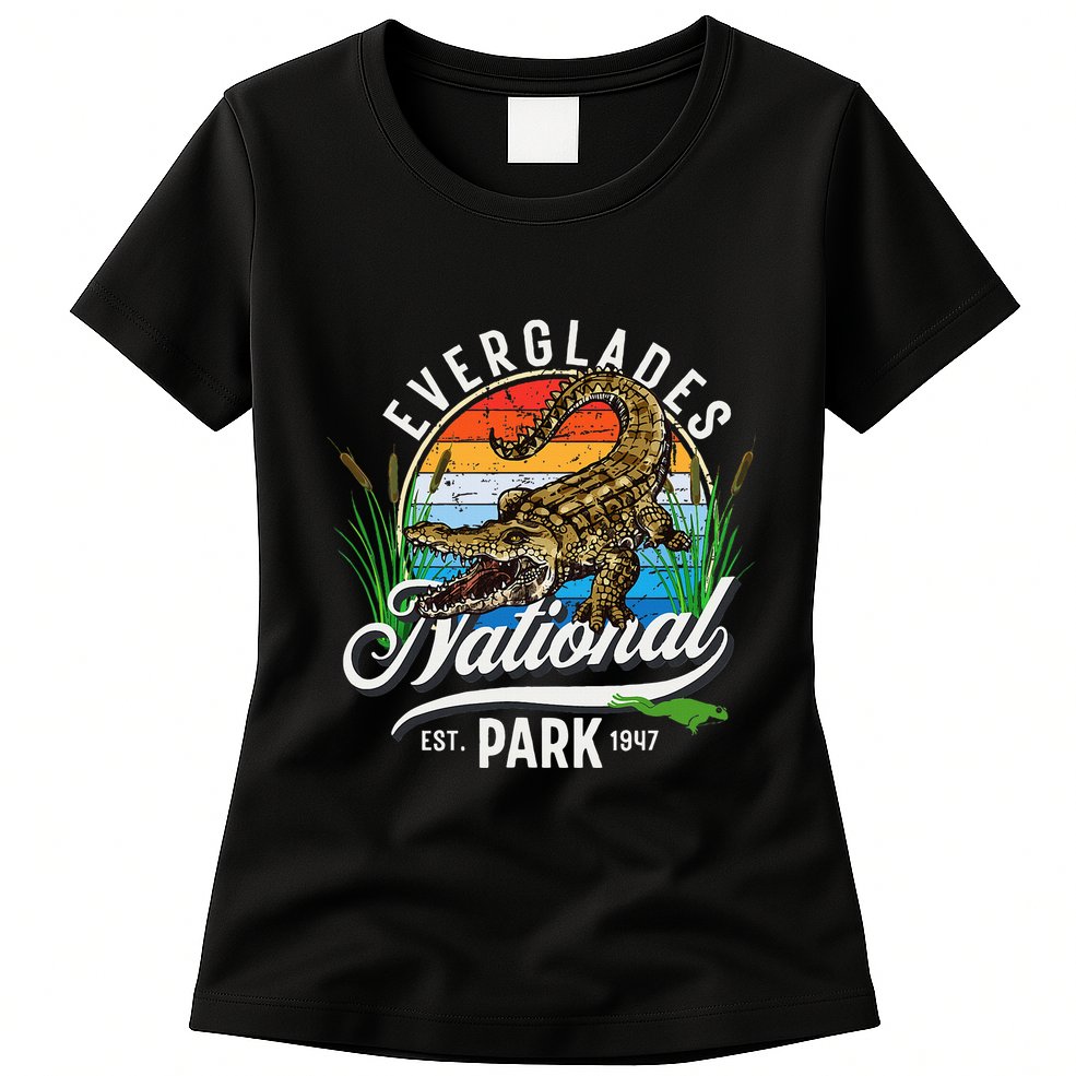 Everglades National Park Tourist Gift Womens T-Shirt