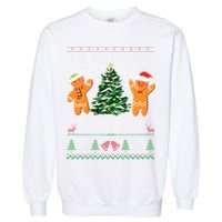 Es Navidad Putos Ugly Christmas Sweater Latino Feliz Navidad Garment-Dyed Sweatshirt