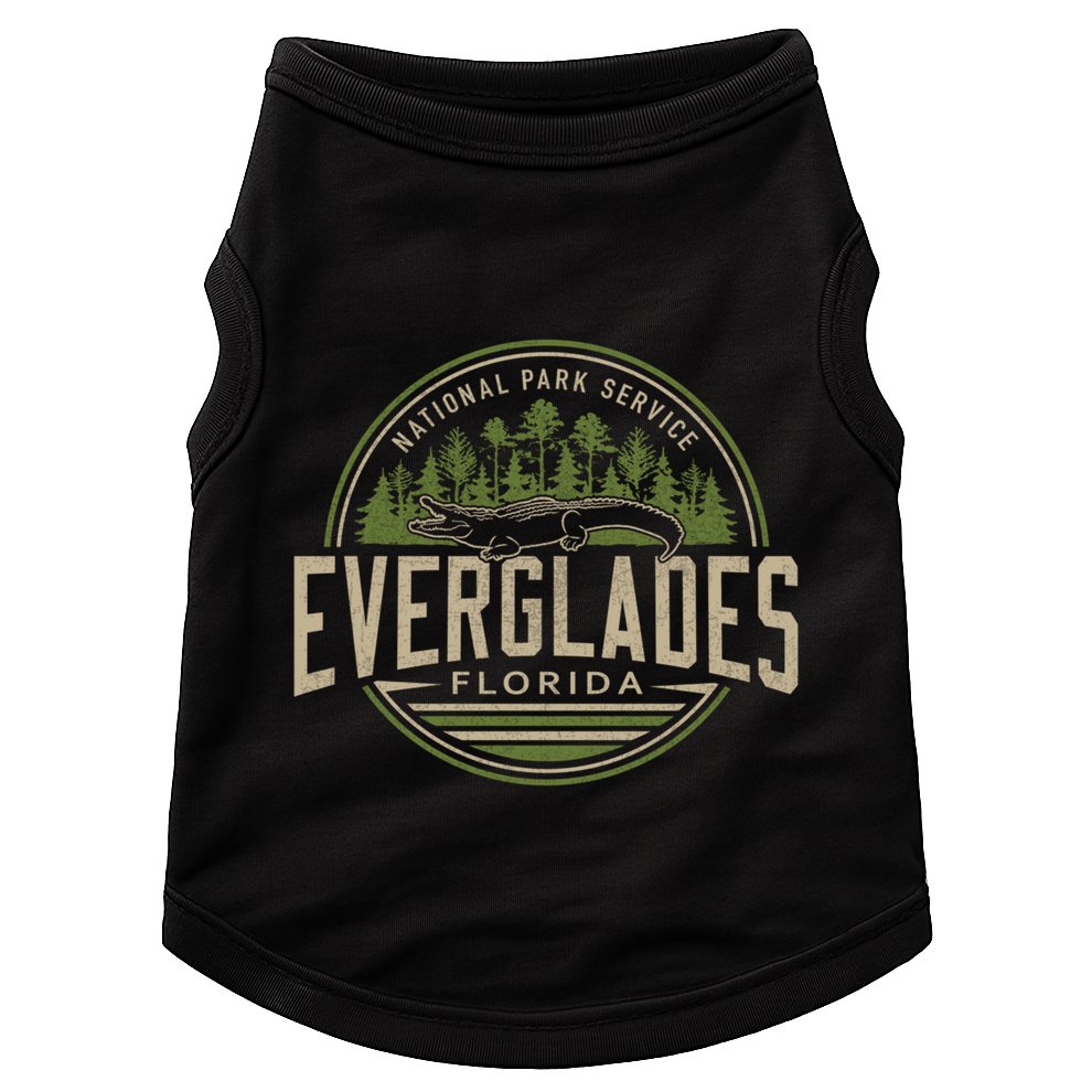 Everglades National Park Florida Gift Doggie Tank