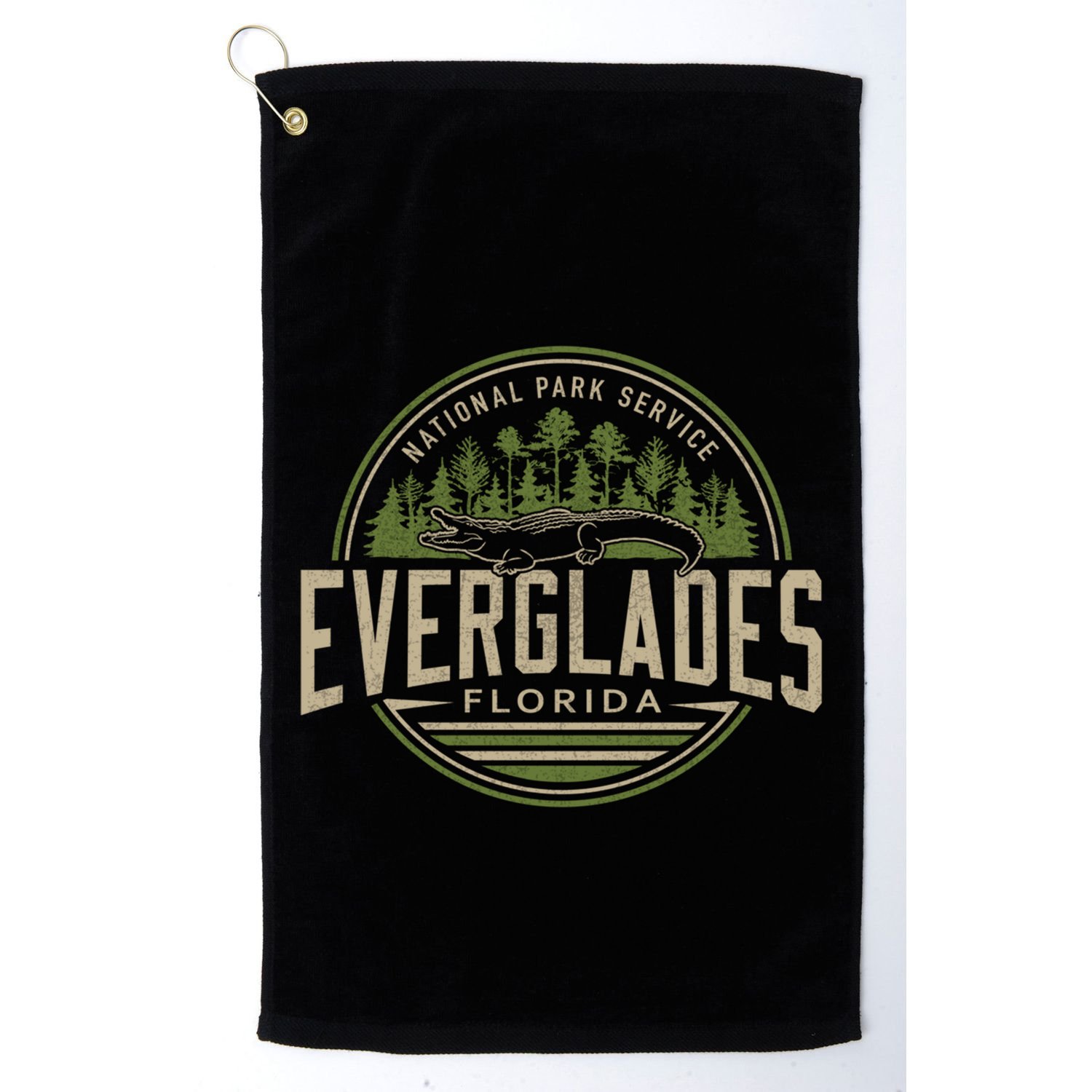 Everglades National Park Florida Gift Golf Towel