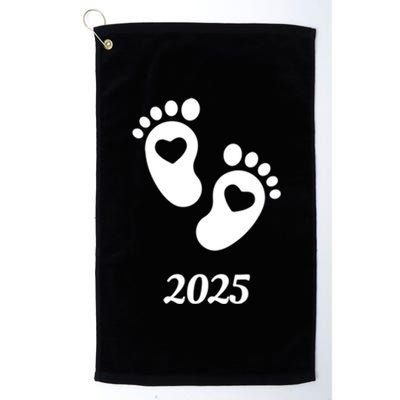 Expecting New Pregnancy Reveal Announcet Gift Platinum Collection Golf Towel