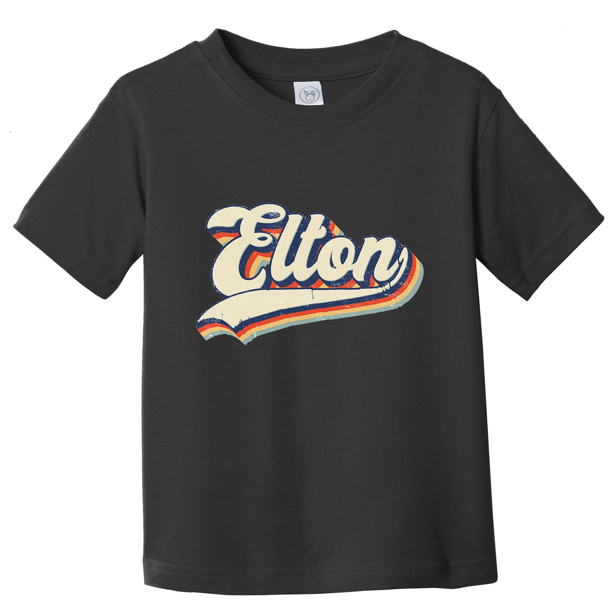 Elton Name Personalized Vintage Gift Toddler T-Shirt