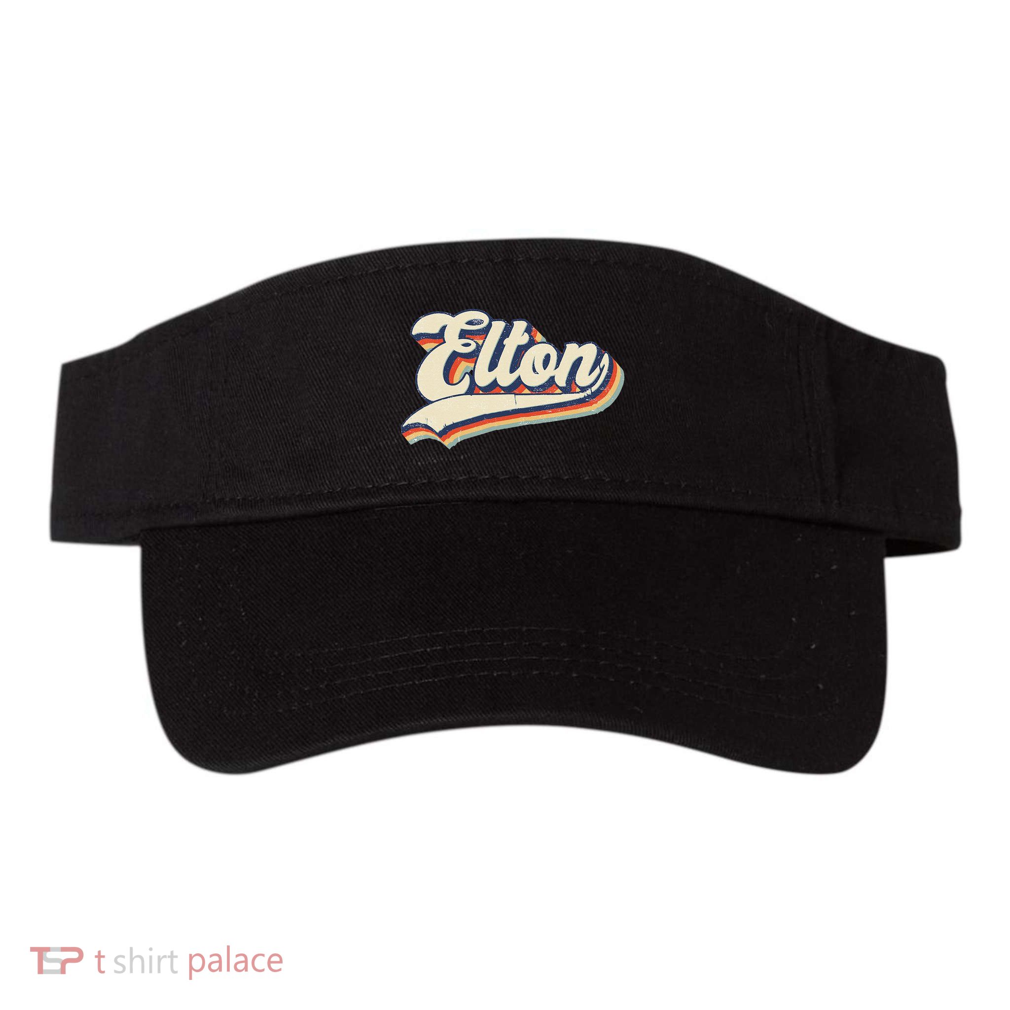 Elton Name Personalized Vintage Gift Visor