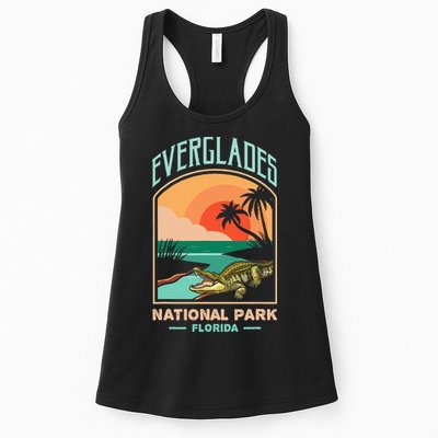 Everglades National Park US Crocodile Florida Alligators Womens Tank Top