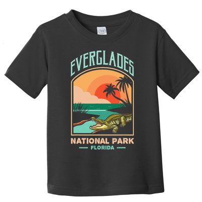 Everglades National Park US Crocodile Florida Alligators Toddler T-Shirt