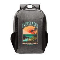 Everglades National Park US Crocodile Florida Alligators Vector Backpack