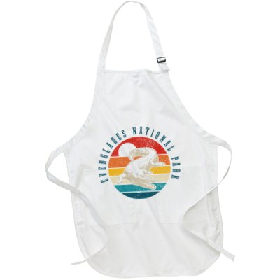Everglades National Park Florida Vintage Alligator Crocodile Apron