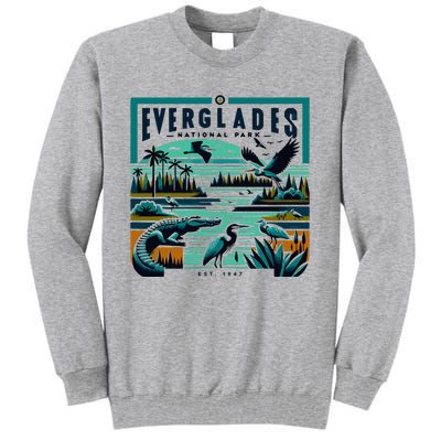 Everglades National Park Florida Modern Tall Sweatshirt