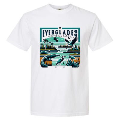 Everglades National Park Florida Modern Garment-Dyed Heavyweight T-Shirt