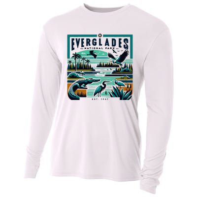 Everglades National Park Florida Modern Cooling Performance Long Sleeve Crew