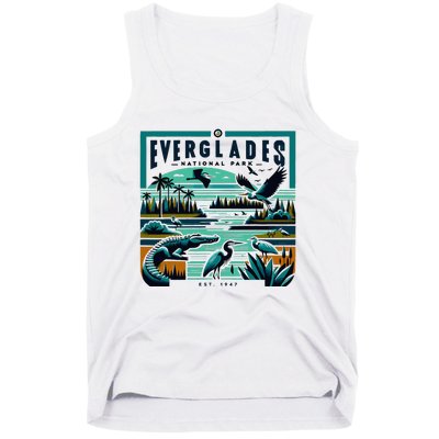 Everglades National Park Florida Modern Tank Top