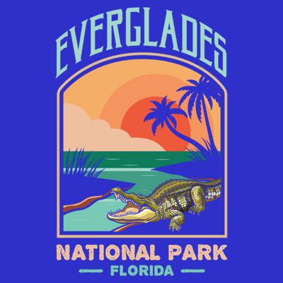 Everglades National Park Us Crocodile Florida Alligators Gift T-Shirt