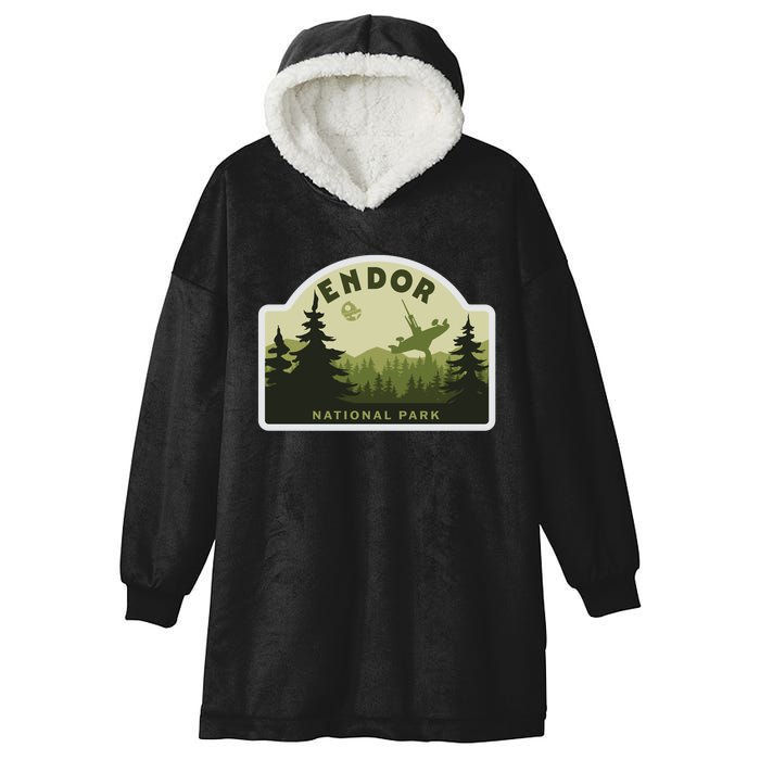 Endor National Park Hooded Wearable Blanket