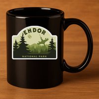 Endor National Park 11oz C Handle Ceramic Mug