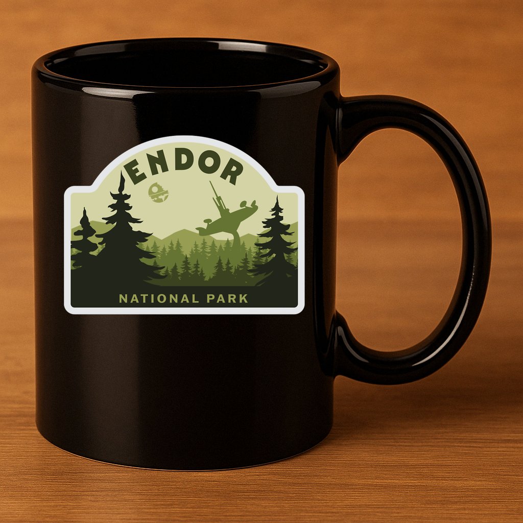 Endor National Park 11oz C Handle Ceramic Mug