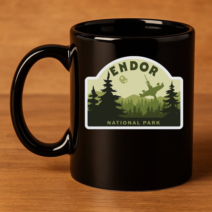 Endor National Park 11oz C Handle Ceramic Mug