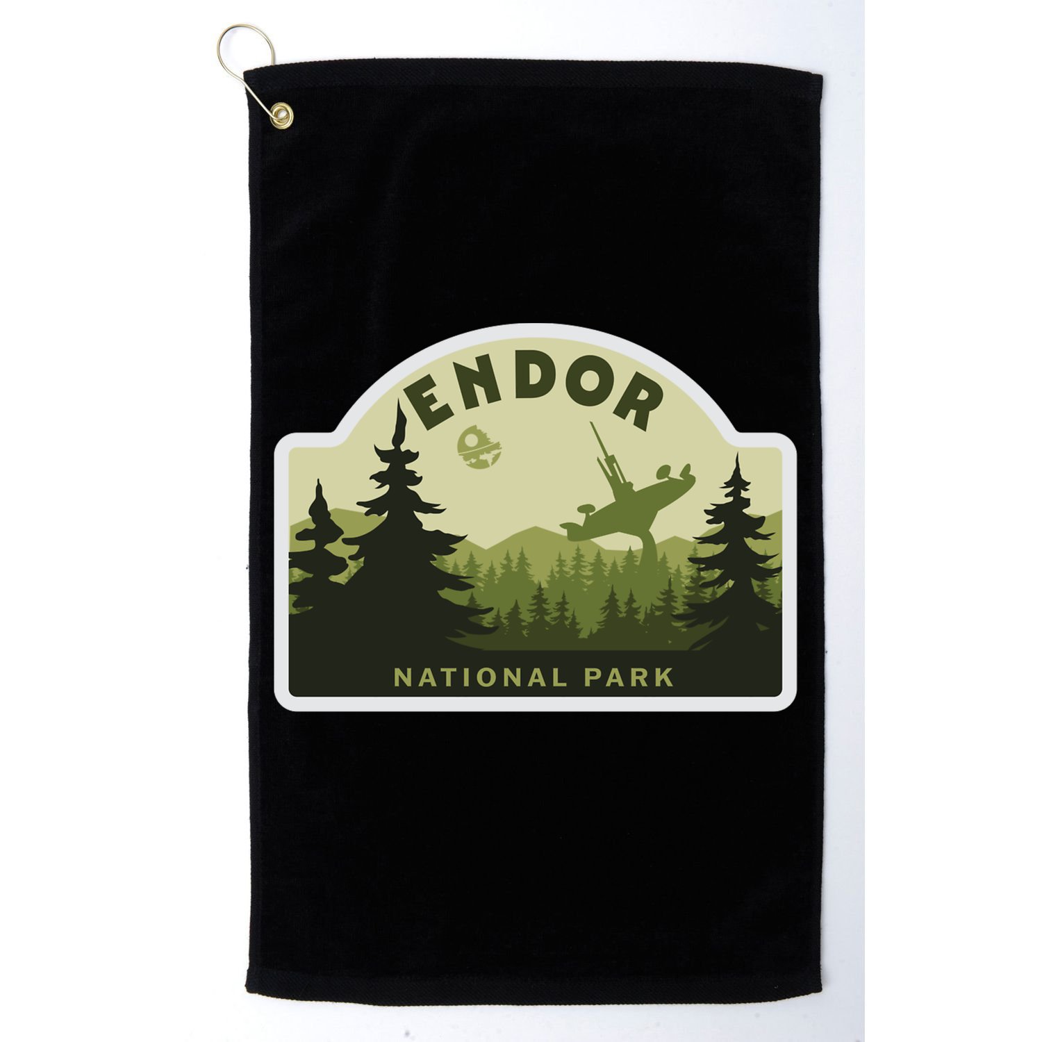 Endor National Park Golf Towel