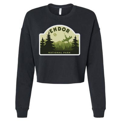 Endor National Park Cropped Pullover Crew