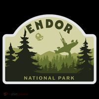 Endor National Park Womens T-Shirt