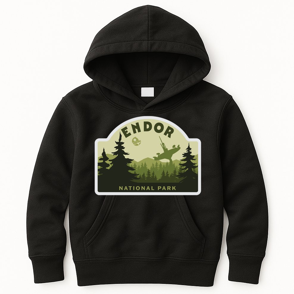 Endor National Park Kids Hoodie