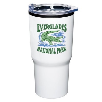 Everglades National Park Florida Retro Alligator Tumbler