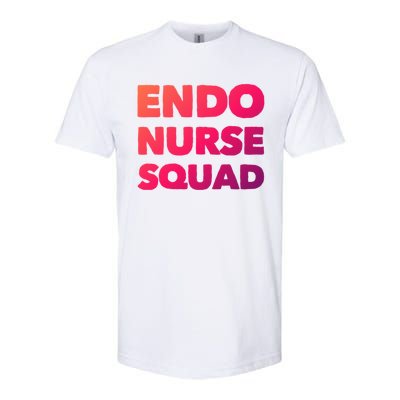 Endoscopy Nurse Registered Gi Nurses Rn Endo Nurse Squad Gift Softstyle® CVC T-Shirt