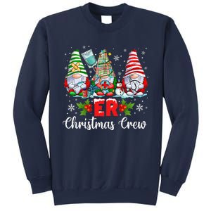 Er Nurse Squad Gnomies Nurse Christmas Gnomes Crew Xmas Sweatshirt