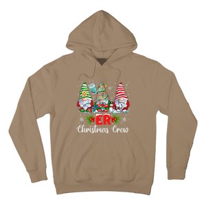 Er Nurse Squad Gnomies Nurse Christmas Gnomes Crew Xmas Hoodie