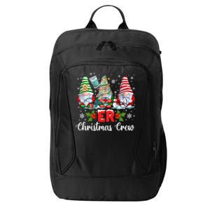 Er Nurse Squad Gnomies Nurse Christmas Gnomes Crew Xmas City Backpack