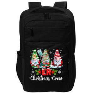 Er Nurse Squad Gnomies Nurse Christmas Gnomes Crew Xmas Impact Tech Backpack