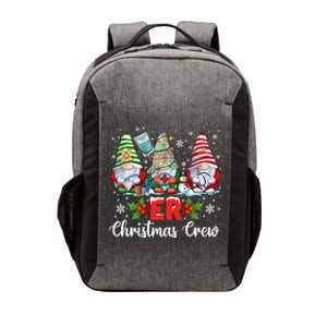 Er Nurse Squad Gnomies Nurse Christmas Gnomes Crew Xmas Vector Backpack