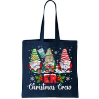 Er Nurse Squad Gnomies Nurse Christmas Gnomes Crew Xmas Tote Bag