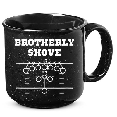 Eagles Nick Sirianni Brotherly Shove 15oz Campfire Ceramic Mug