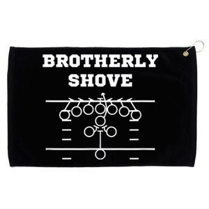 Eagles Nick Sirianni Brotherly Shove Grommeted Golf Towel