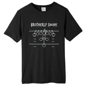 Eagles Nick Sirianni Brotherly Shove Tall Fusion ChromaSoft Performance T-Shirt