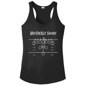 Eagles Nick Sirianni Brotherly Shove Ladies PosiCharge Competitor Racerback Tank