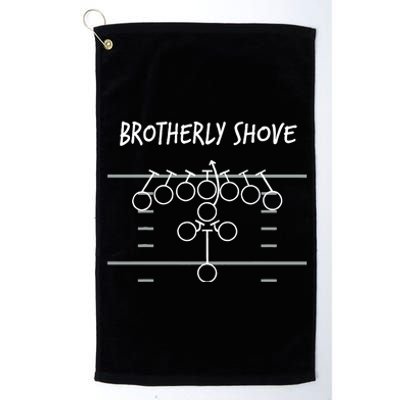 Eagles Nick Sirianni Brotherly Shove Platinum Collection Golf Towel