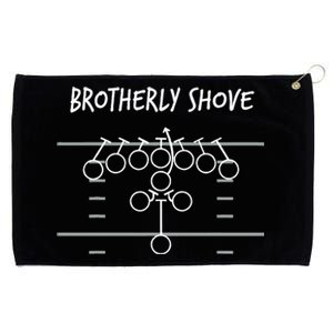 Eagles Nick Sirianni Brotherly Shove Grommeted Golf Towel