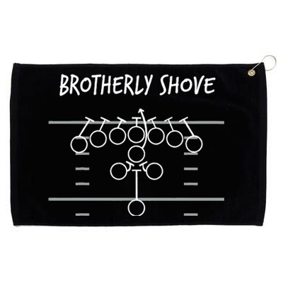 Eagles Nick Sirianni Brotherly Shove Grommeted Golf Towel