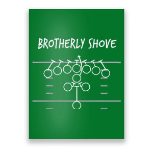 Eagles Nick Sirianni Brotherly Shove Poster